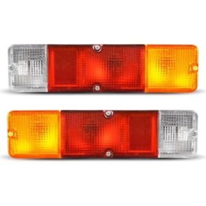 AUTONATION Halogen Tail Light (Set) In 12 Volts for Maruti Suzuki Super Carry/Gypsy | Car/Truck/Buses Tail Light
