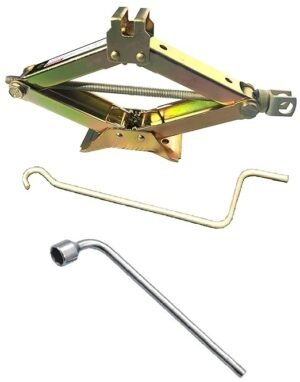 JAGGER JAG143 Manual Scissor car Jack for All car with (3 TON [ Golden ])