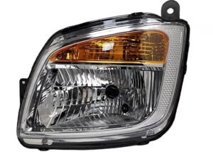 K D Headlight for Tata Ace Mega (Left/Passenger Side) 2013-Now ( WITHOUT ADJUSTABLE MOTOR)