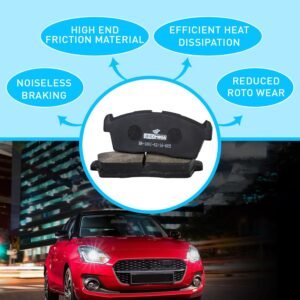 UNO Minda BR-1001 Brake Pad for Maruti Suzuki Alto/Wagon R/Zen Estilo